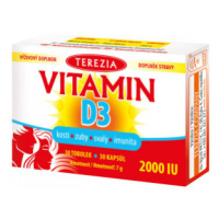 TEREZIA Vitamín D3 2000 IU tob.30