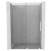 MEXEN/S Velar posuvné sprchové dveře 160, transparent, bílá 871-160-000-01-20