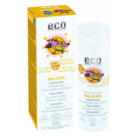 Eco Cosmetic Baby Dětský opalovací krém SPF 50+ 50ml Eco Cosmetics