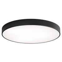 LED Stropní svítidlo CLEO LED/96W/230V 3000K pr. 80 cm černá