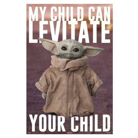 Plakát Star Wars: The Mandalorian - Baby Yoda (141) Europosters