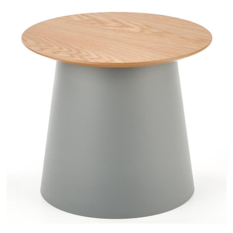 Konferenční stolek Azzura-S přírodní/popelavě šedá BAUMAX