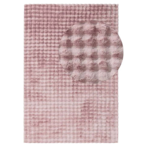 Růžový pratelný koberec 200x290 cm Bubble Pink – Mila Home