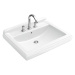 Zápustné umyvadlo Villeroy & Boch Hommage 63x52,5 cm tři otvory pro baterii 7102A1R1