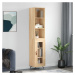 vidaXL Skříň highboard dub sonoma 34,5 x 34 x 180 cm kompozitní dřevo