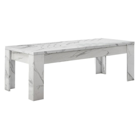 Konferenční stolek Carrara mramor bílá BAUMAX