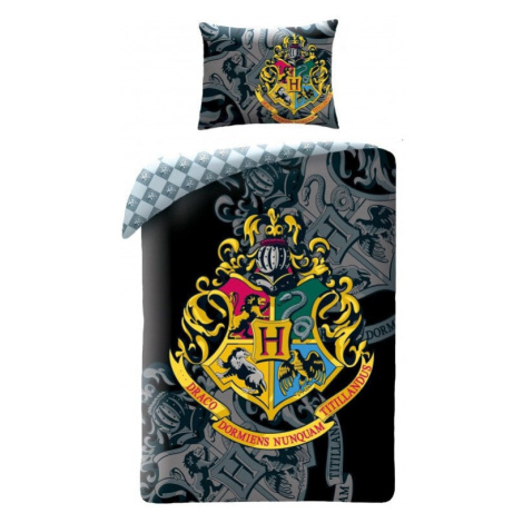 Povlečení Harry Potter - Hogwarts (černé) - 05902729048750 Halantex