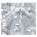 Forbyt, Závěs dekorační, OXY Paris 150 cm, šedý