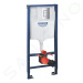 Grohe 38772001 - Předstěnový instalační set pro závěsné WC, výška 1,13 m, ovládací tlačítko Skat
