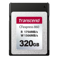 Transcend CFexpress 860 Type B 320GB PCIe Gen3 x2