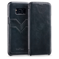 Kožené pouzdro pro Samsung Galaxy S8+ Plus pouzdro book case černé Movear