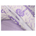 Bavlněné povlečení PONSA fialové Rozměr povlečení: 70 x 90 cm | 140 x 220 cm