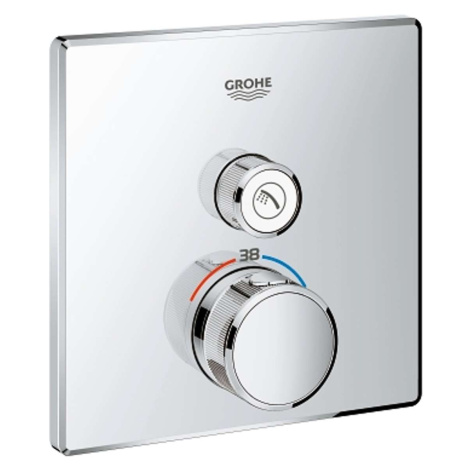 Grohe Grohtherm SmartControl - Termostatická sprchová baterie pod omítku s 1 ventilem, chrom 291