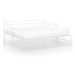 Shumee Rám vysouvací postele/pohovky bílý kov 90×200 cm, 324777