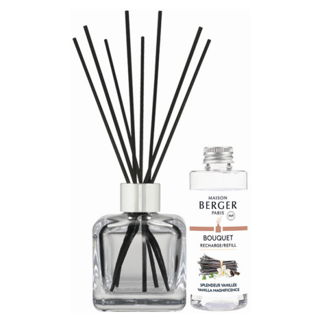 Maison Berger Paris Aroma difuzér Cube + náplň Velkolepá vanilka 100 ml 7728