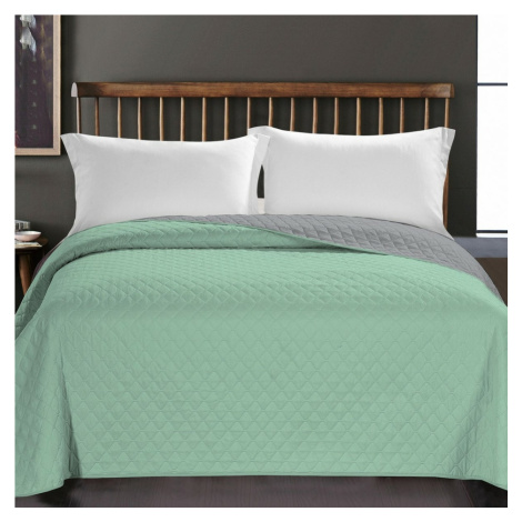 DecoKing Přehoz na postel Axel zelená, 220 x 240 cm