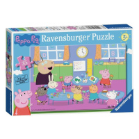 Puzzle Prasátko Peppa ve škole 35 dílků