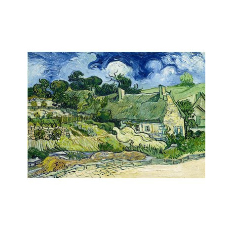 Enjoy Vincent Van Gogh: Doškové chalupy v Cordeville 1000 dílků