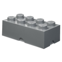 Úložný box LEGO, velký (8), tmavě šedá - 40041754