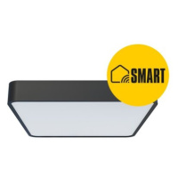 Panlux Přisazené LED svítidlo Verona Square Smart černá, 28,3 x 28,3 cm, IP54