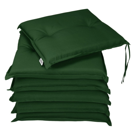6 x poduška Boston 43x39x5cm - zelená