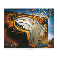 Umělecký tisk Měkké hodiny v okamžiku prvního výbuchu, 1954, Salvador Dalí, (30 x 24 cm)