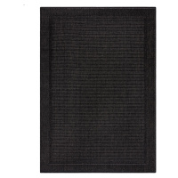 Flair Rugs koberce Kusový koberec Aruba Alfresco Weave Charcoal – na ven i na doma - 133x170 cm