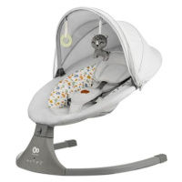 KINDERKRAFT Lehátko pohupující s melodií 2v1 Lumi, do 9 kg, Premium Light Grey