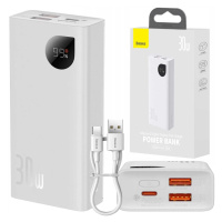 Baseus Power Bank 10000mAh 30W 2x USB-c Mocny Rychlý Powerbank Kabel