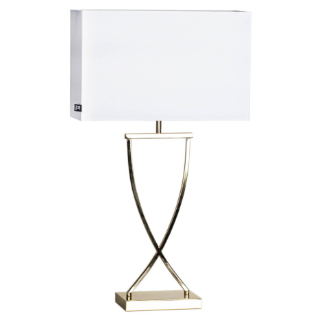 By Rydéns By Rydéns Omega stolní lampa mosaz/bílá výška 69 cm