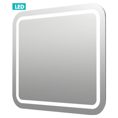 Zrcadlo s LED osvětlením Naturel Pavia 60x60 cm ZIL6060KRBV