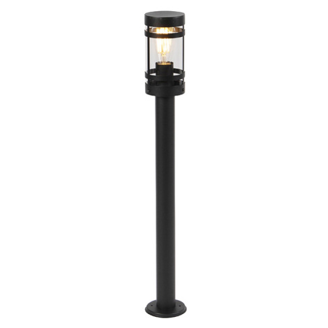 Moderní venkovní lampa černá 80 cm IP44 - Gleam QAZQA