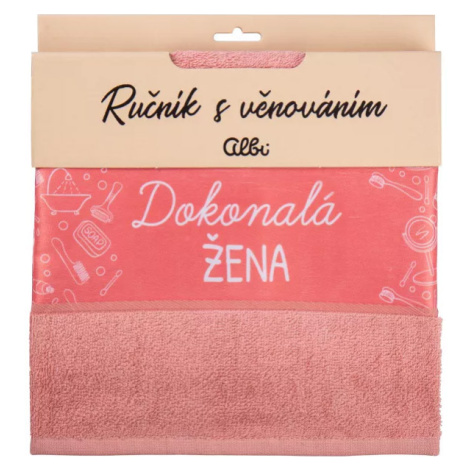 Ručník - Dokonalá žena Albi