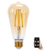 B.V. LED Žárovka FILAMENT ST64 E27/6W/230V 2700-6500K