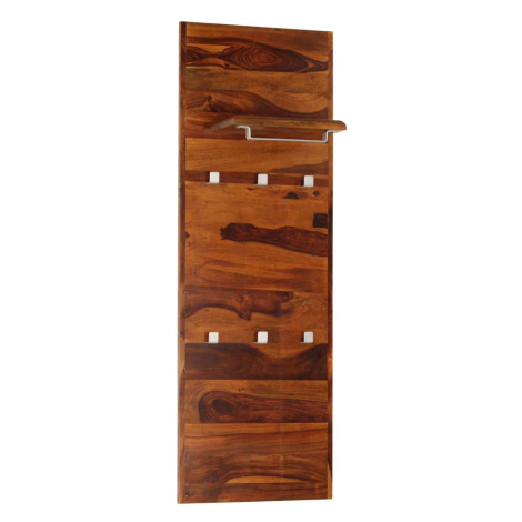 vidaXL Věšák 118 x 40 cm masivní akáciové dřevo