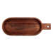 Nízká dřevěná miska s rukojetí WOOD ASA Selection