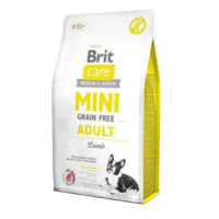 Brit Care Dog Mini Grain Free Adult Lamb 400g sleva