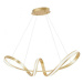 PAUL NEUHAUS LED závěsné svítidlo, zlatá, elegantní design SimplyDim 3000K PN 8292-12