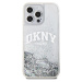 DKNY Liquid Glitter Arch Logo kryt iPhone 15 Pro Max čirý