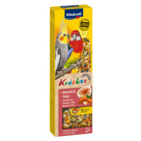 Vitakraft Kräcker střední papoušek mandle a fík 2 ks