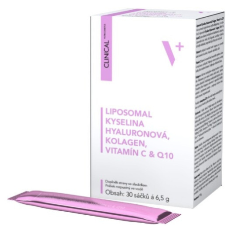 LIPOSOMAL kys.Hyaluron+Kolagen+Vit.C&Q10 30x6.5g Clinical