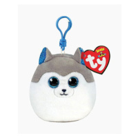 TY Squishy Beanies SLUSH, Clip 8,5 cm - husky