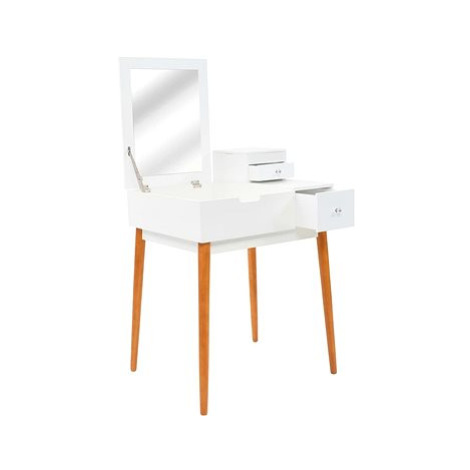 Toaletní stolek se zrcadlem MDF 60 × 50 × 86 cm SHUMEE