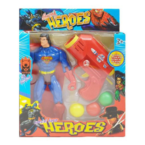 Postavička Supermana s pistolí na míčky Toys Group