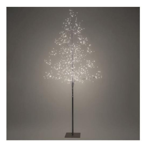 LED venkovní stromek 150cm 360 LED teplé bílé světlo hnědá barva Donoci