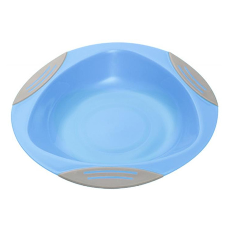 Baby Ono dětský plastový talíř 16 cm s přísavkou modrý