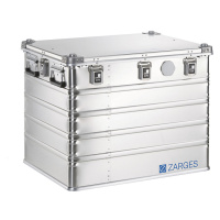ZARGES Hliníkový univerzální box IP67, objem 239 l, vnější rozměry d x š x v 800 x 600 x 610 mm