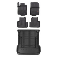 Set 3D gumové rohože Mercedes Gls X166 2015-2019 s