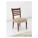 Potah elastický na sedák židle, komplet 2 ks Denia, smetanový