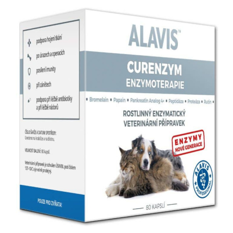 Alavis Curenzym Enzymoterapie 80 kapslí